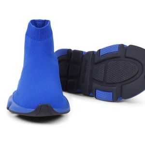Balenciaga Blue Sock Sneaker Boots/Booties